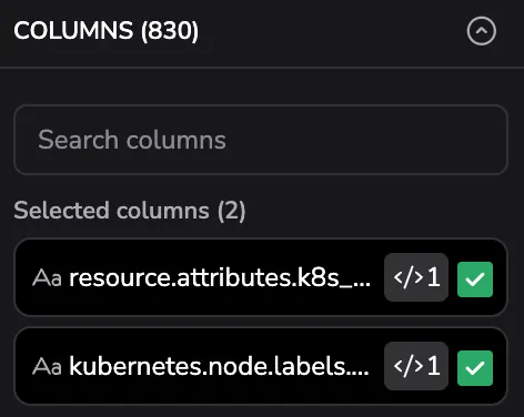 column-management