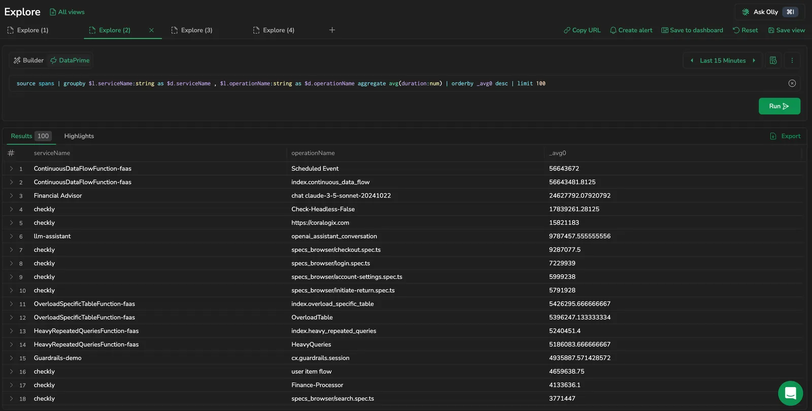 DataPrime mode