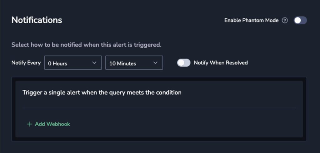 Incidents notification grouping