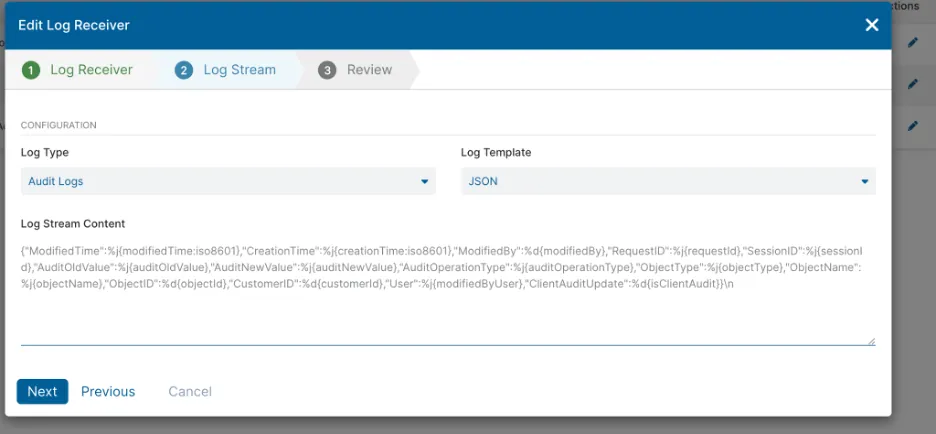 Zscaler Secure Private Access (ZPA) Coralogix integration