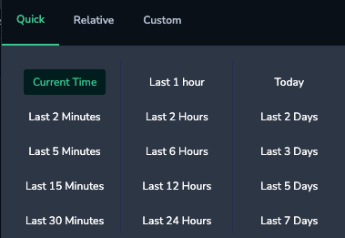 time picker view