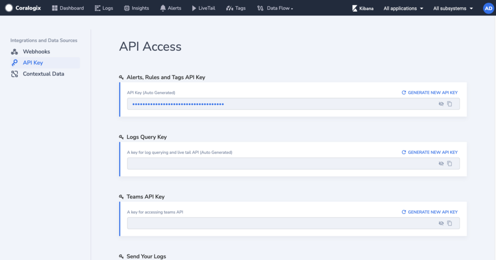 API Access generation