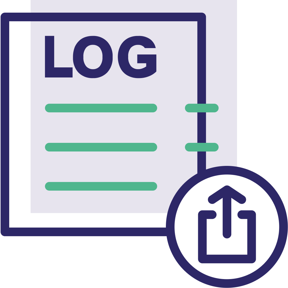 Export log data and dashboards