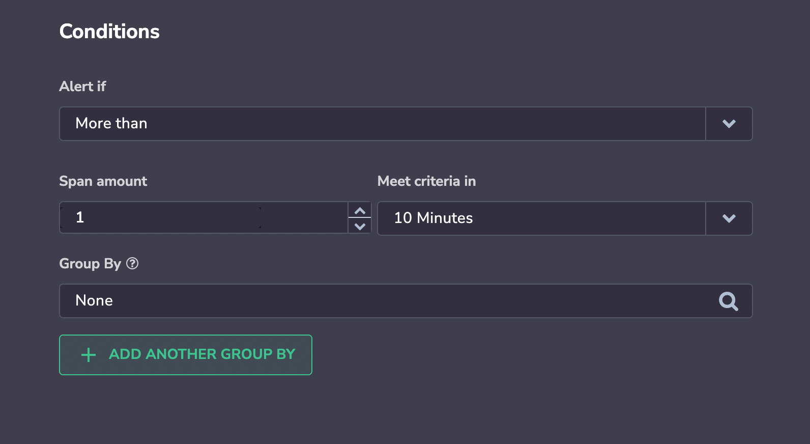 Tracing Alert - Coralogix