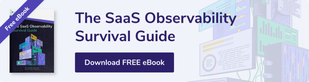 SaaS Observability Survival eBook Banner