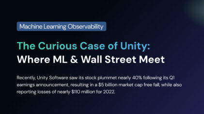 The Curious Case of Unity: Where ML & Wall Street Meet