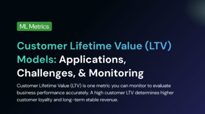 Customer Lifetime Value (LTV) Models: Applications, Challenges, & Monitoring