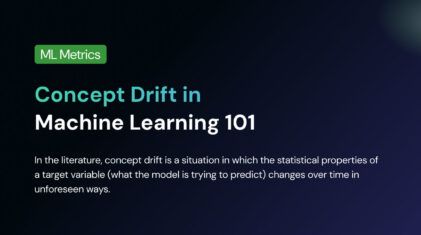 Concept Drift in Machine Learning 101