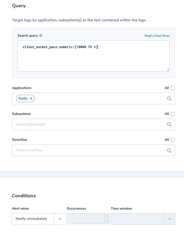 coralogix fastly blog socket pace exfiltration alert