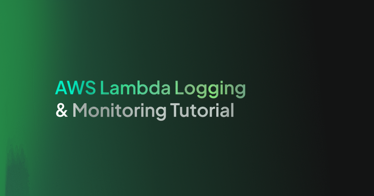 AWS Lambda Logging & Monitoring Tutorial - Coralogix