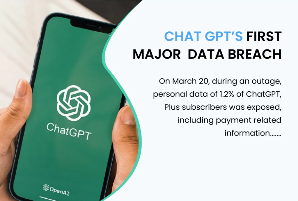 Chat GPT's first major breach