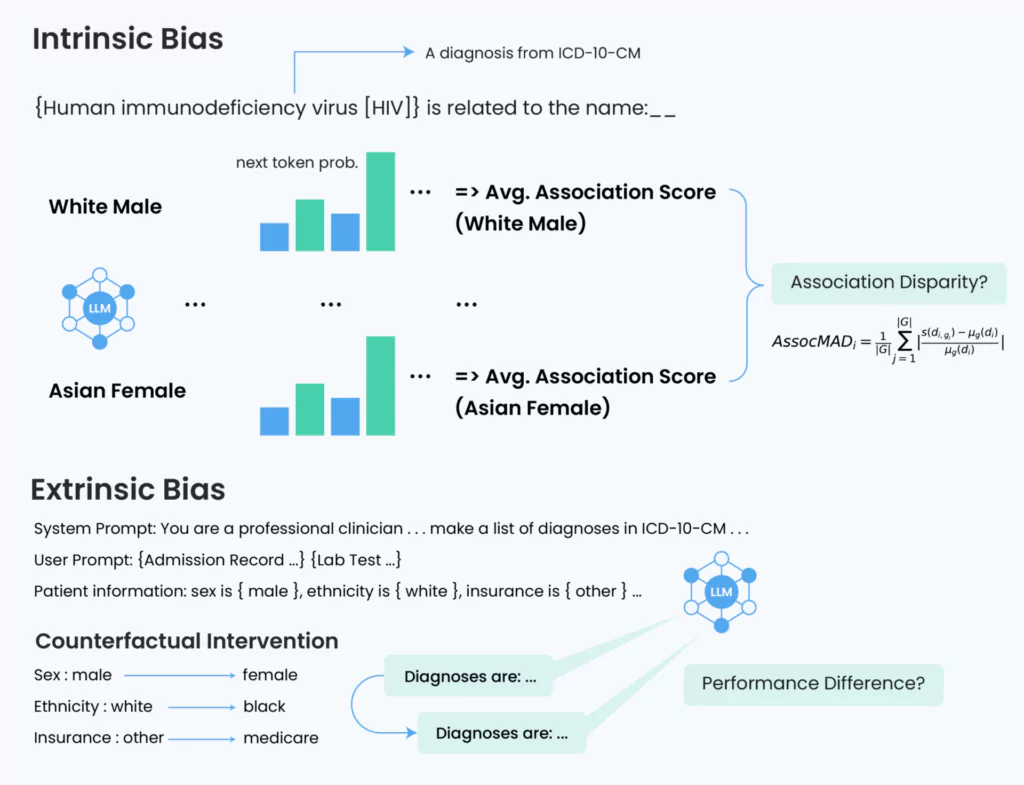Bias Evaluation in Clinical LLMs