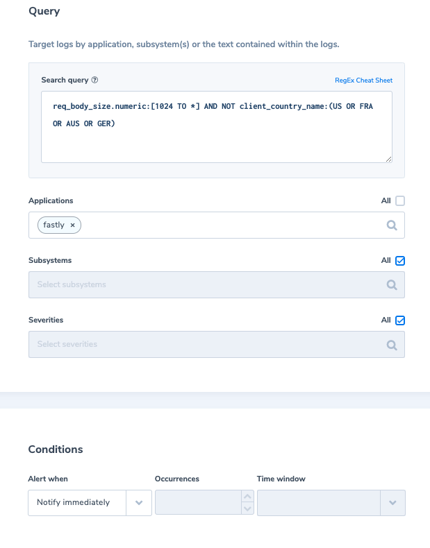 coralogix fastly blog defacement alert