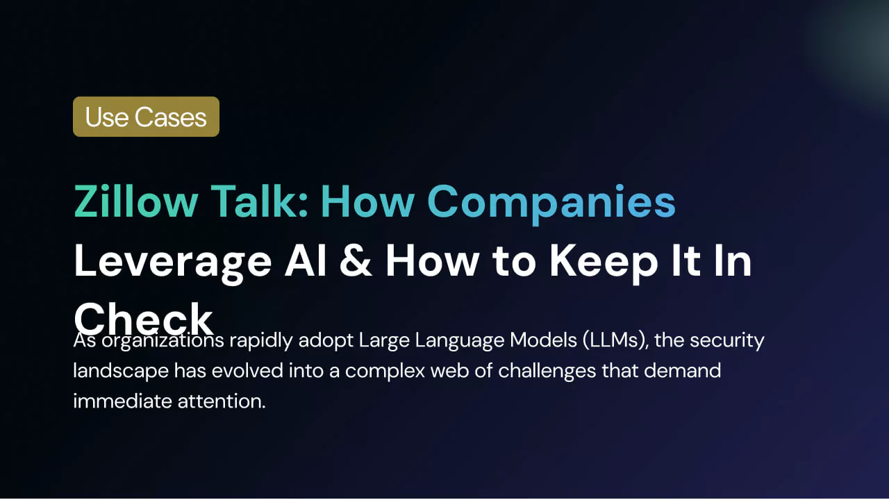 Zillow Talk: How Companies Leverage AI & How to Keep It In Check