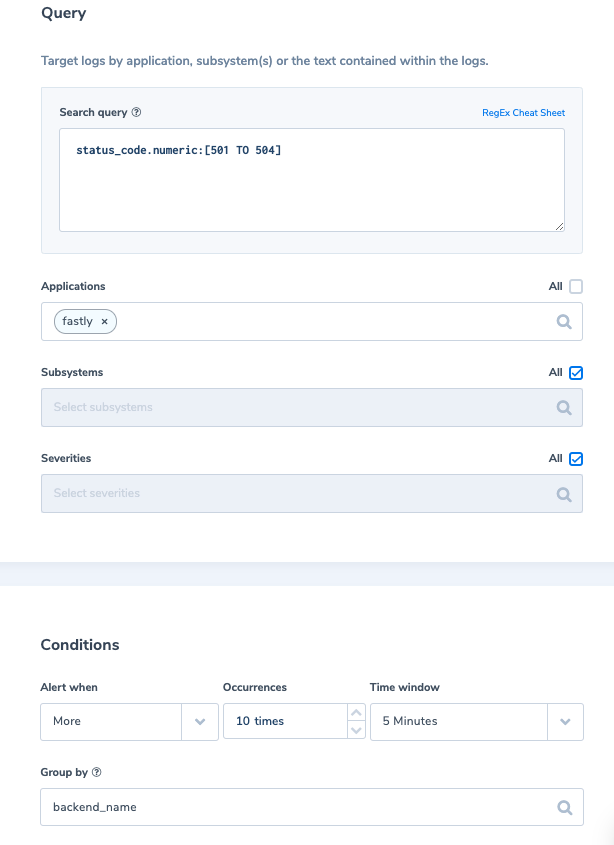coralogix fastly blog backend outage alert