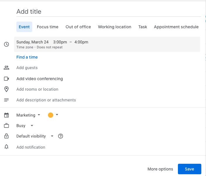 Google Calendar