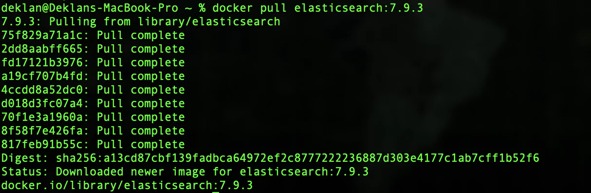 pull images to machine