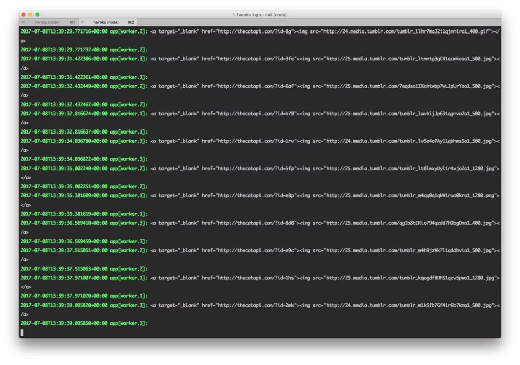 multiple workers on Coralogix