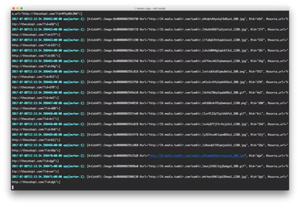 one worker sending logs to coralogix