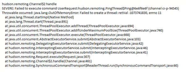 Monitoring Jenkins: Java Stack