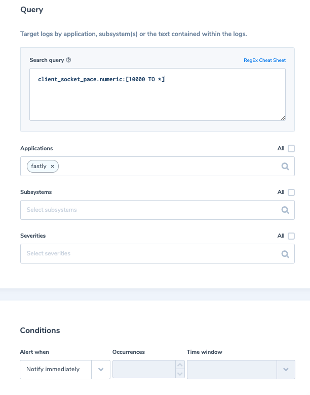 coralogix fastly blog socket pace exfiltration alert