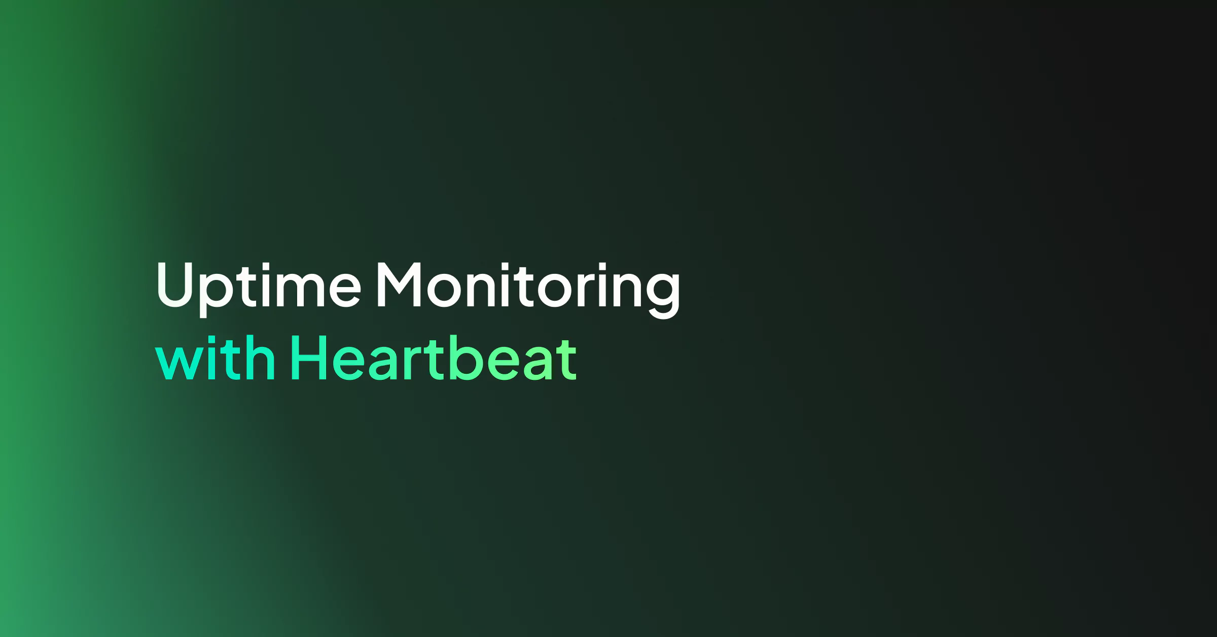 Uptime Monitoring with Heartbeat
