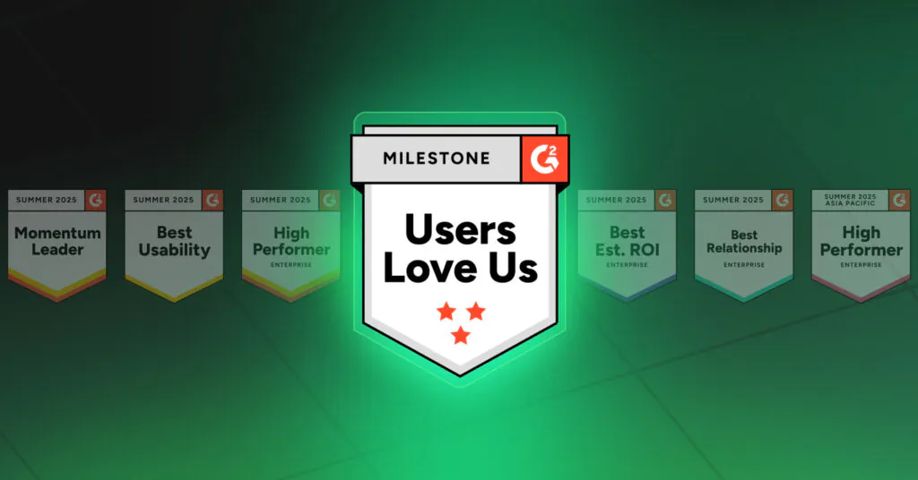Coralogix secures 188 badges in G2 Summer 2025 Reports