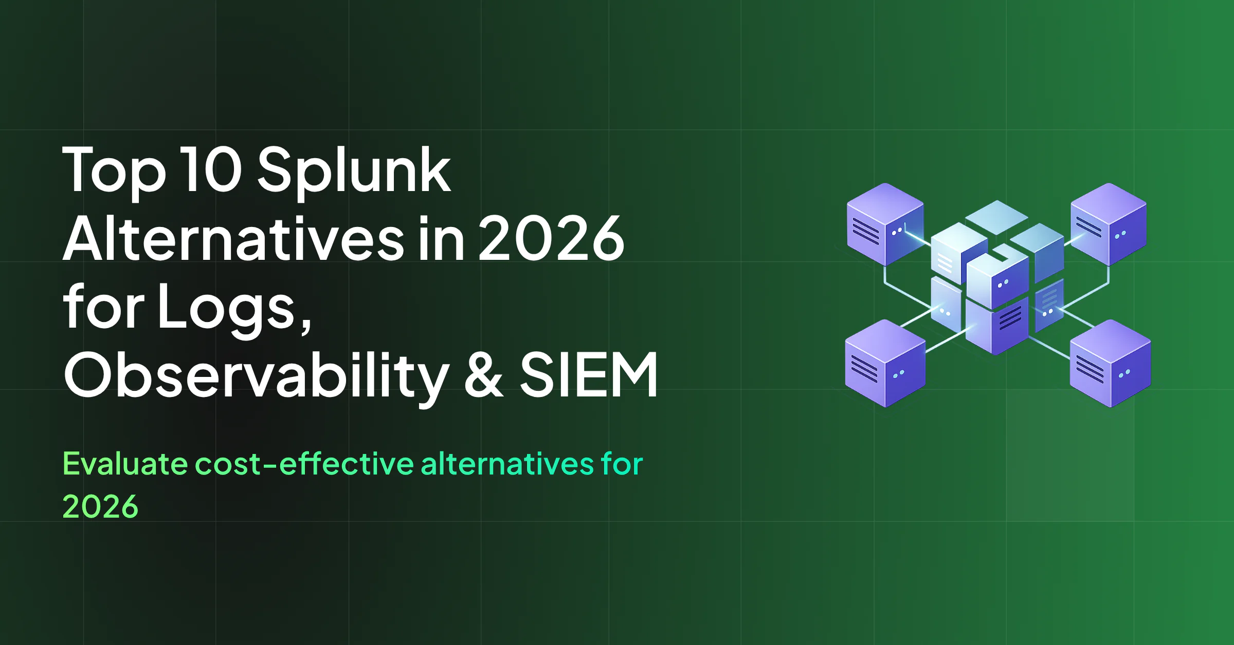 Top 10 Splunk Alternatives for 2026: A Complete Comparison